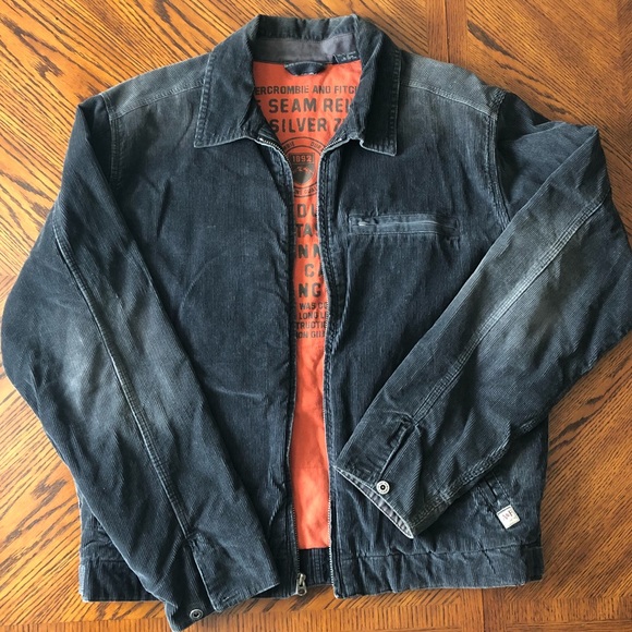 Mens Abercrombie Fitch Corduroy Jacket 